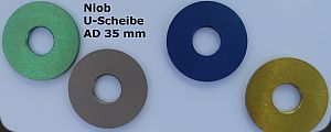 farbige Oxidschicht
